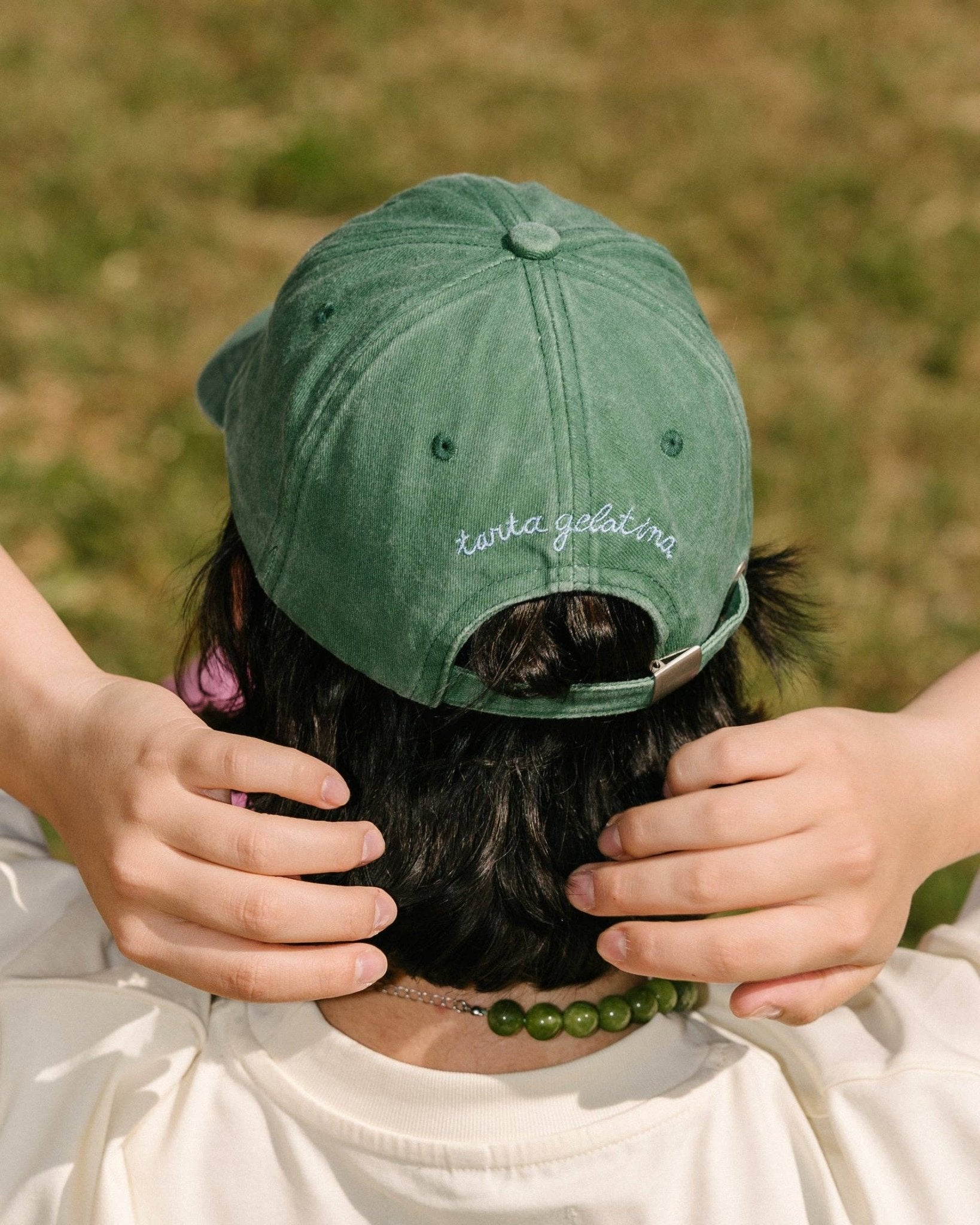 Tarta Gelatina - CHERRY ON TOP Cap • Washed Green - ROSA ECK
