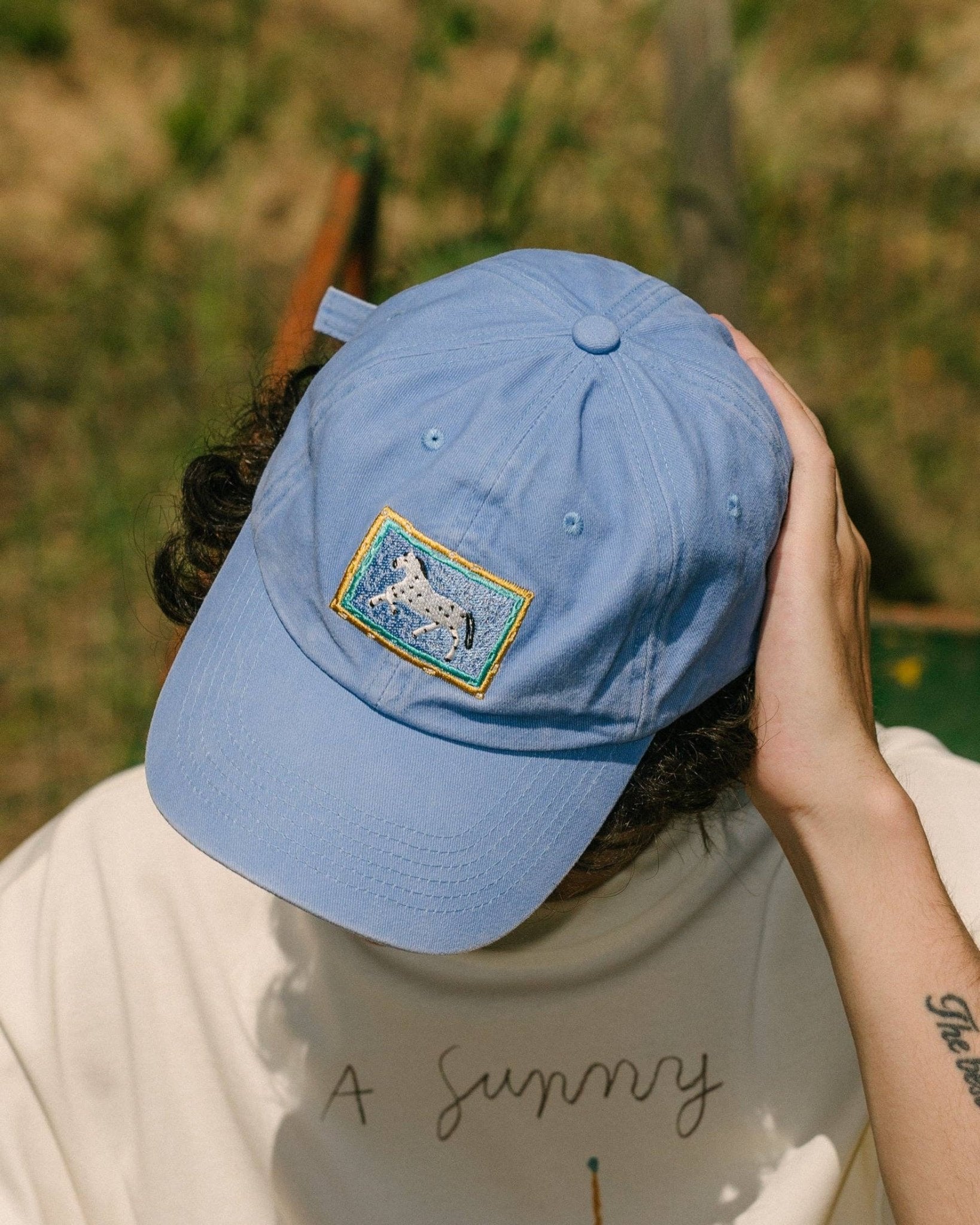 Tarta Gelatina - LITTLE HORSE Cap • Washed Blue - ROSA ECK