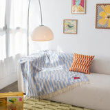 Tarta Gelatina - NOLITA Sofadecke aus Wolle • Light Blue - Sofadecke - ROSA ECK