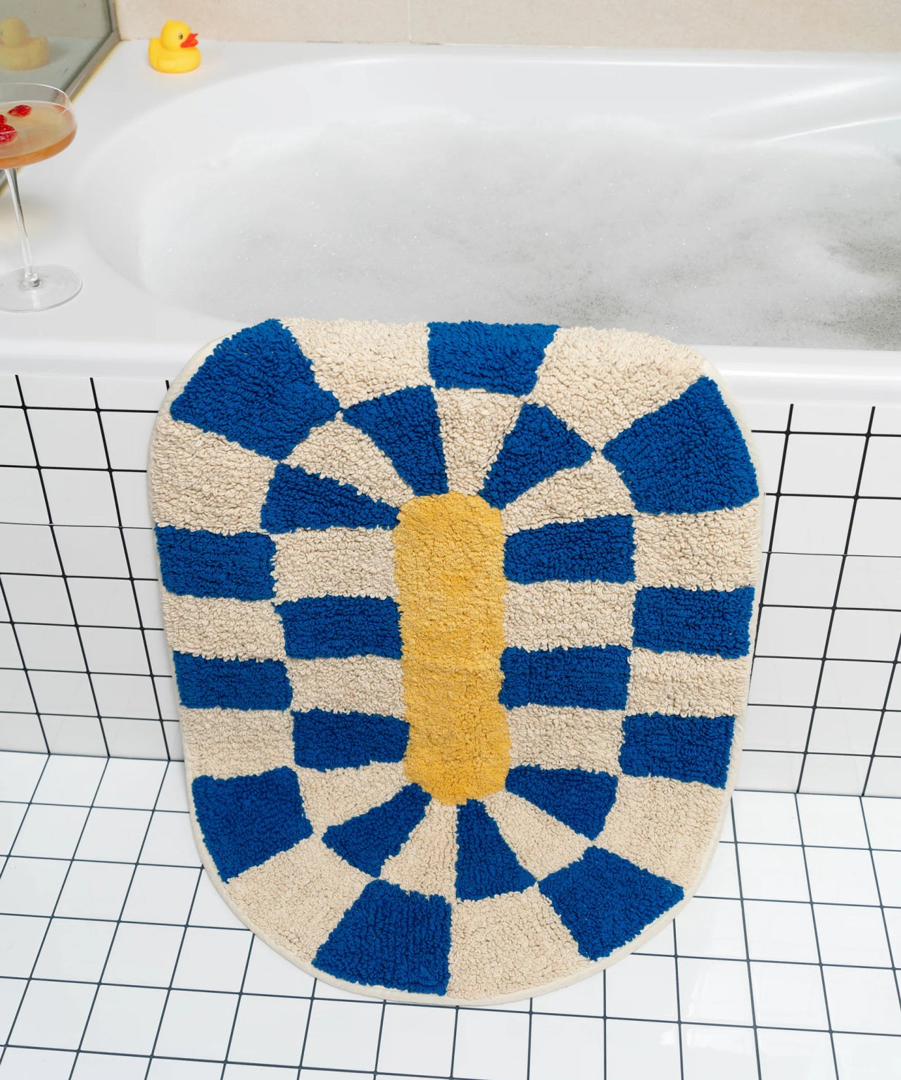 Tarta Gelatina - RITA Badematte • Blau - Badematte - ROSA ECK