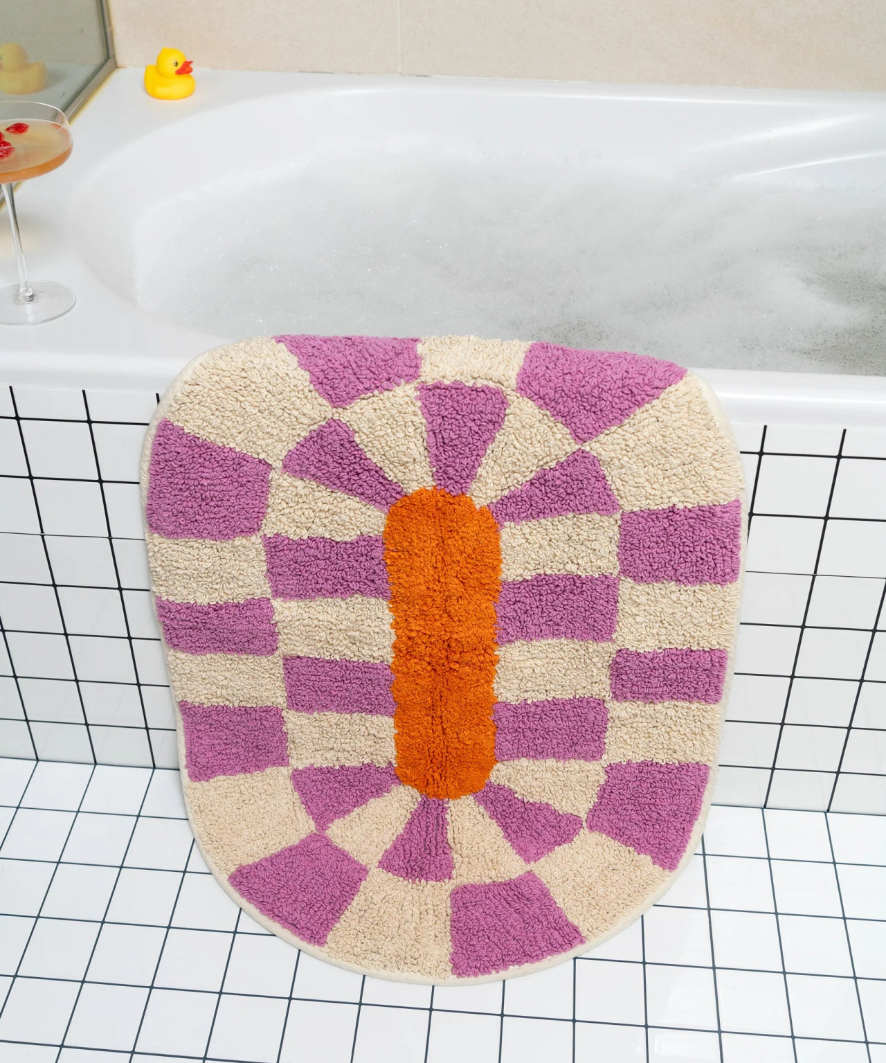 Tarta Gelatina - RITA Badematte • Rosa - Badematte - ROSA ECK