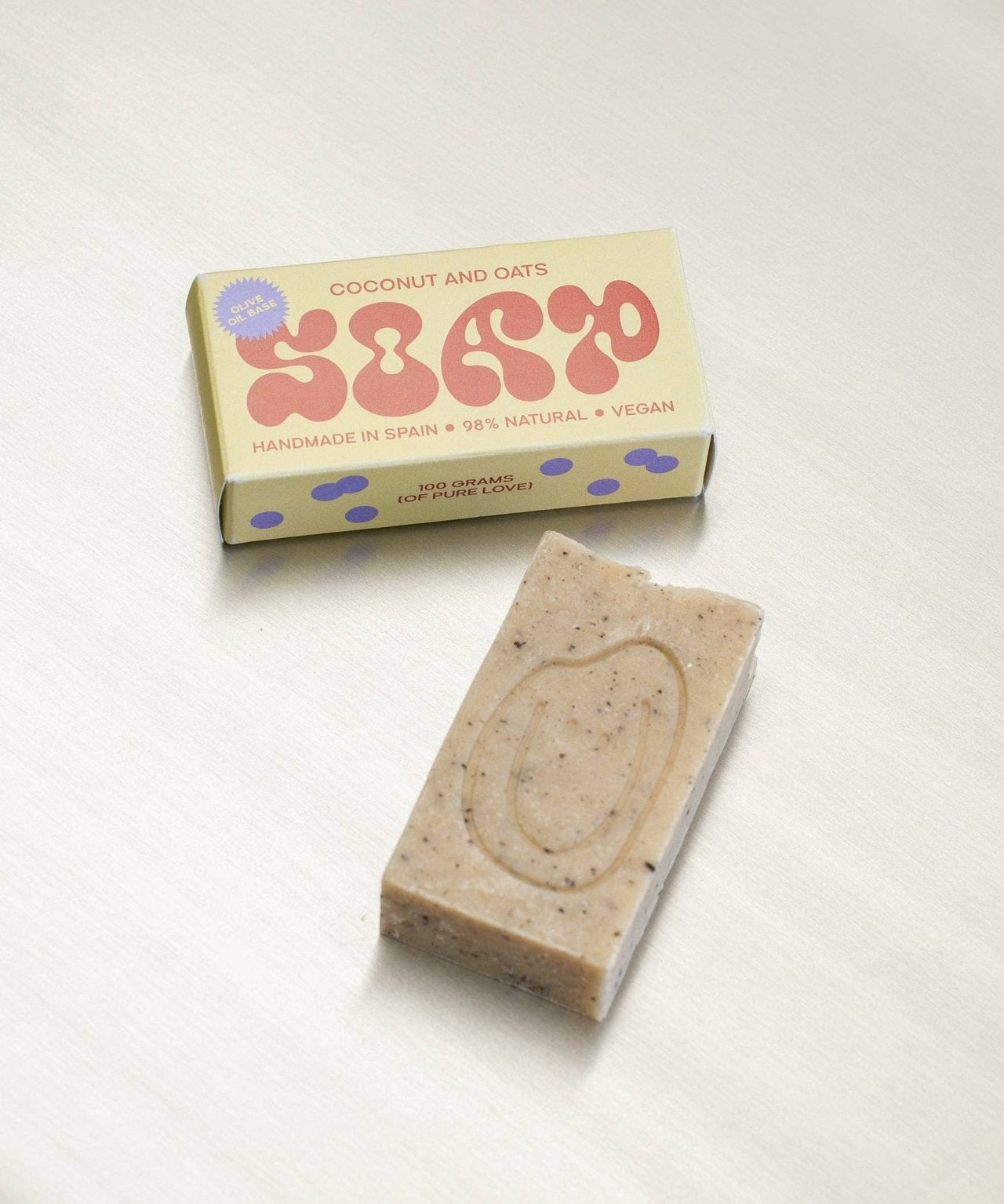 Tarta Gelatina - Seife • Kokosnuss + Hafer - Seife - ROSA ECK