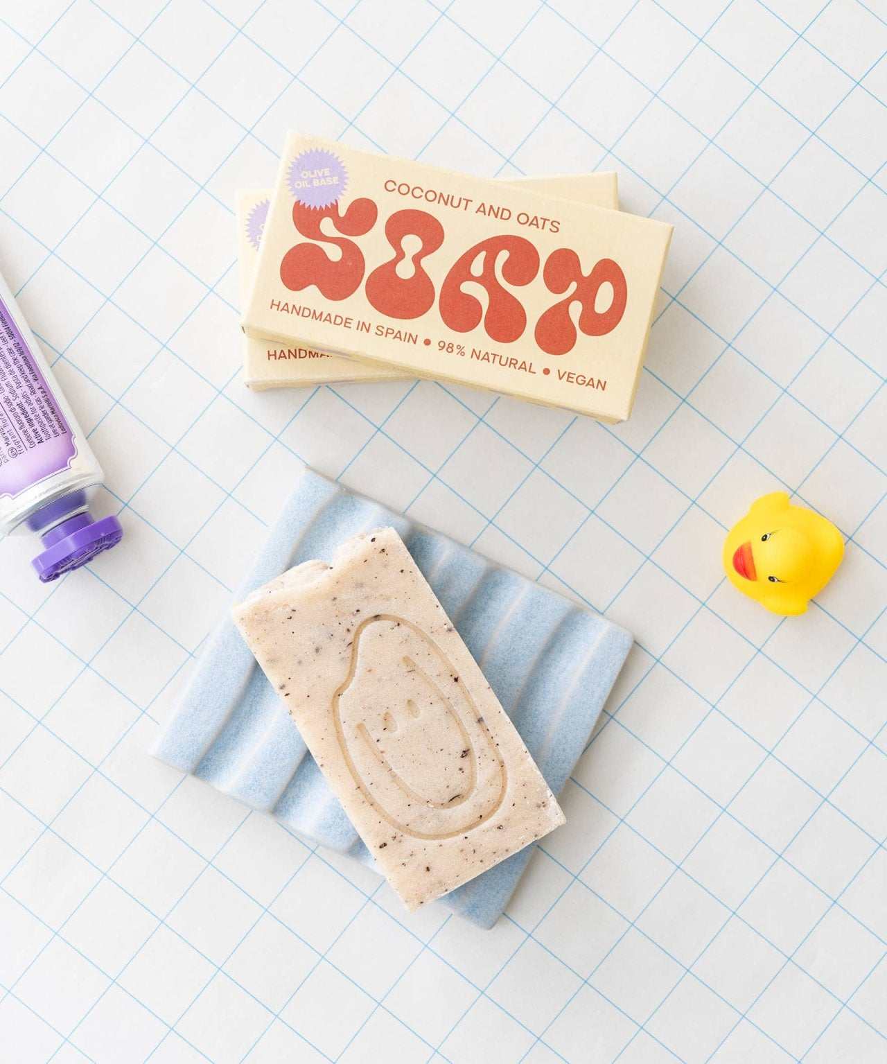 Tarta Gelatina - Seife • Kokosnuss + Hafer - Seife - ROSA ECK