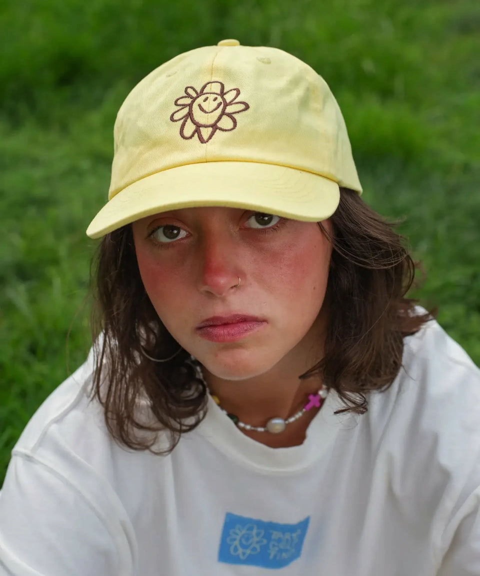 Tarta Gelatina - SILLY FLOWER CAP • Buttergelb - Cap - ROSA ECK Concept Store