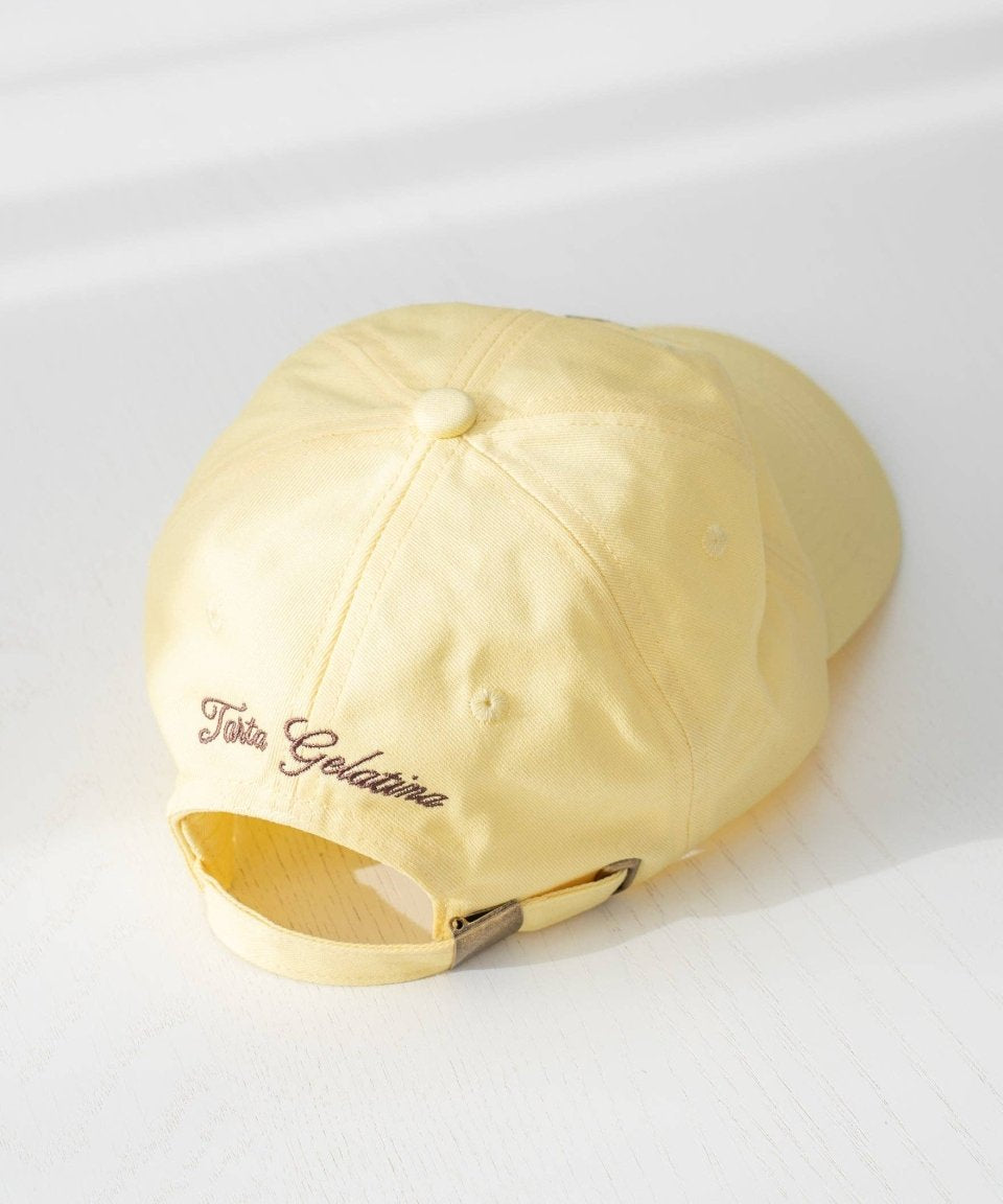 Tarta Gelatina - SILLY FLOWER CAP • Buttergelb - Cap - ROSA ECK Concept Store