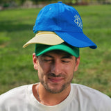 Tarta Gelatina - SILLY FLOWER CAP • Kobaltblau - Cap - ROSA ECK Concept Store