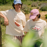 Tarta Gelatina - STRAWBERRIES ON A PLATE T-Shirt - ROSA ECK