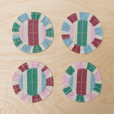 Tarta Gelatina - Untersetzer mit Rüschen (4 - Set) - Untersetzer - ROSA ECK