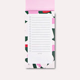 The Completist - AUGUST Aufgabenliste - ROSA ECK - Block, Notizblock,