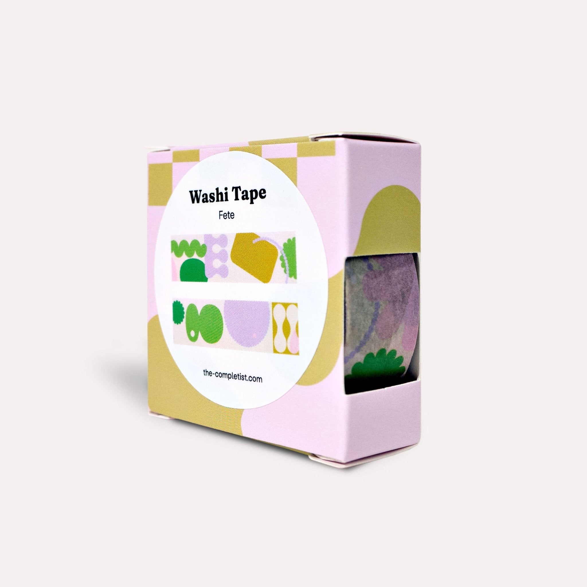 The Completist - FÊTE Washi Tape - ROSA ECK