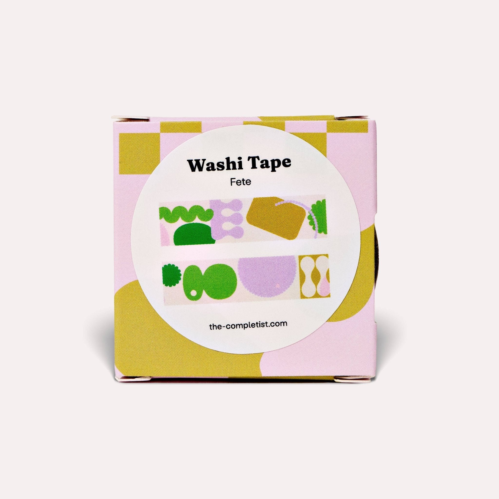 The Completist - FÊTE Washi Tape - ROSA ECK