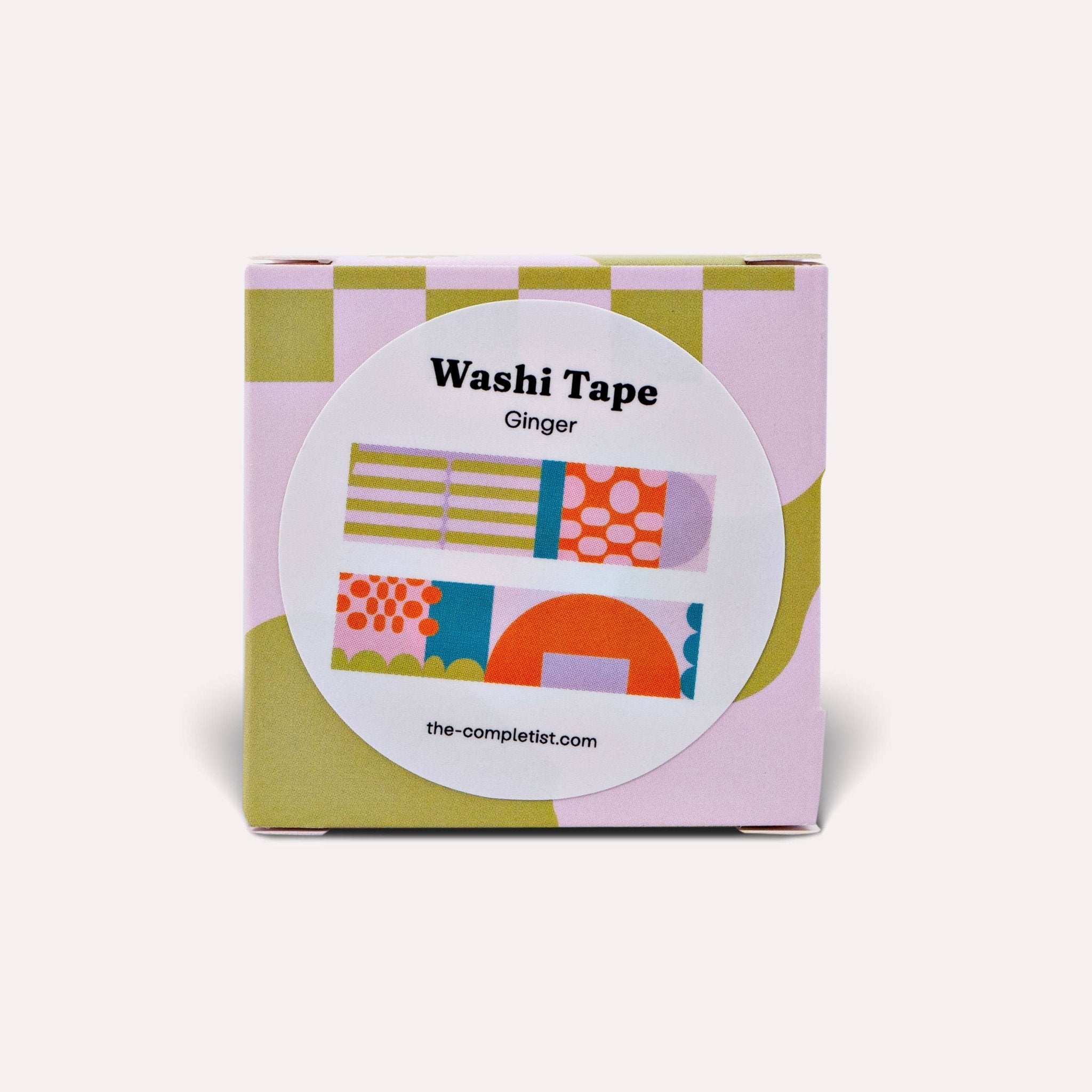 The Completist - GINGER Washi Tape - ROSA ECK