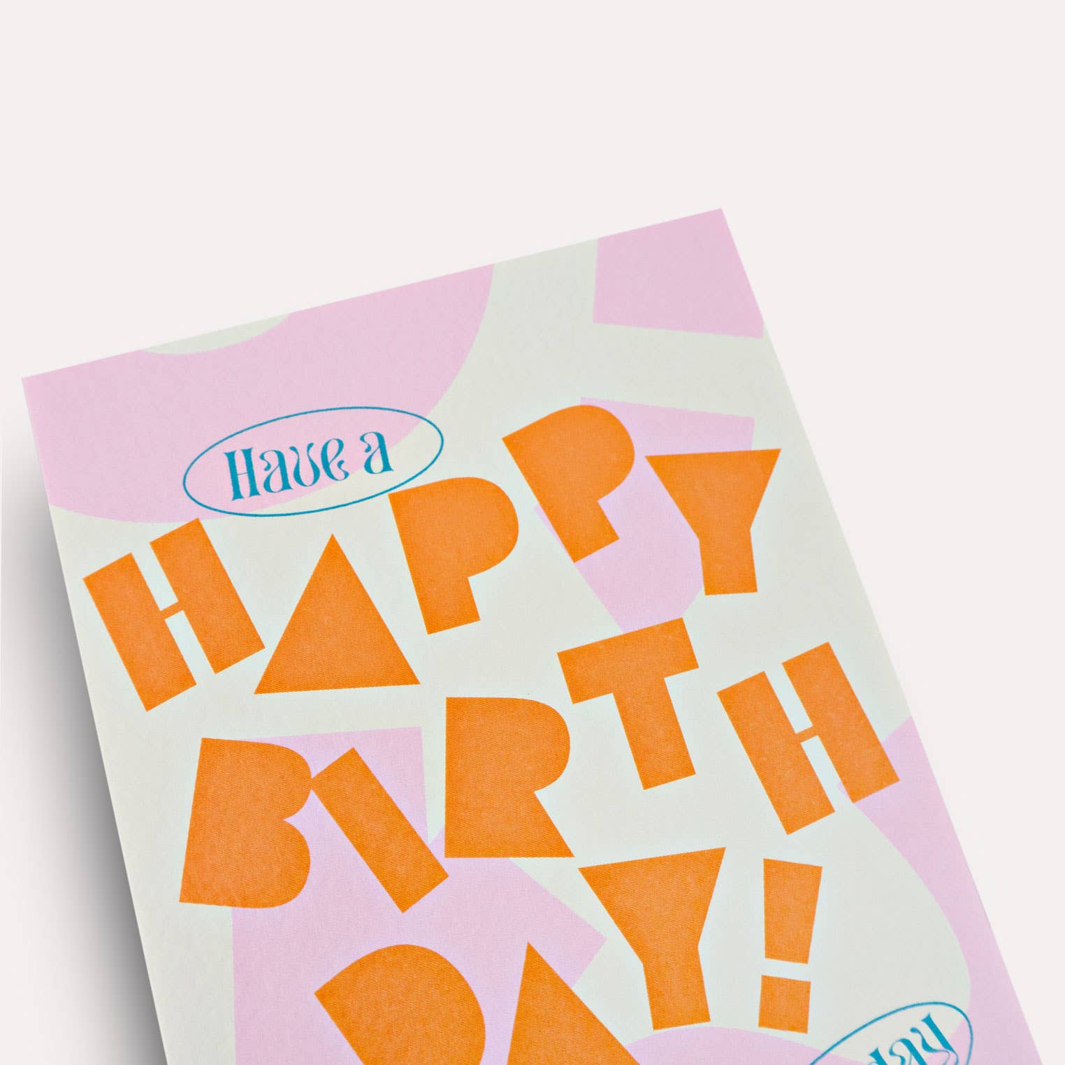 The Completist - HAPPY BIRTHDAY Geburtstagskarte - ROSA ECK - Karte, ,