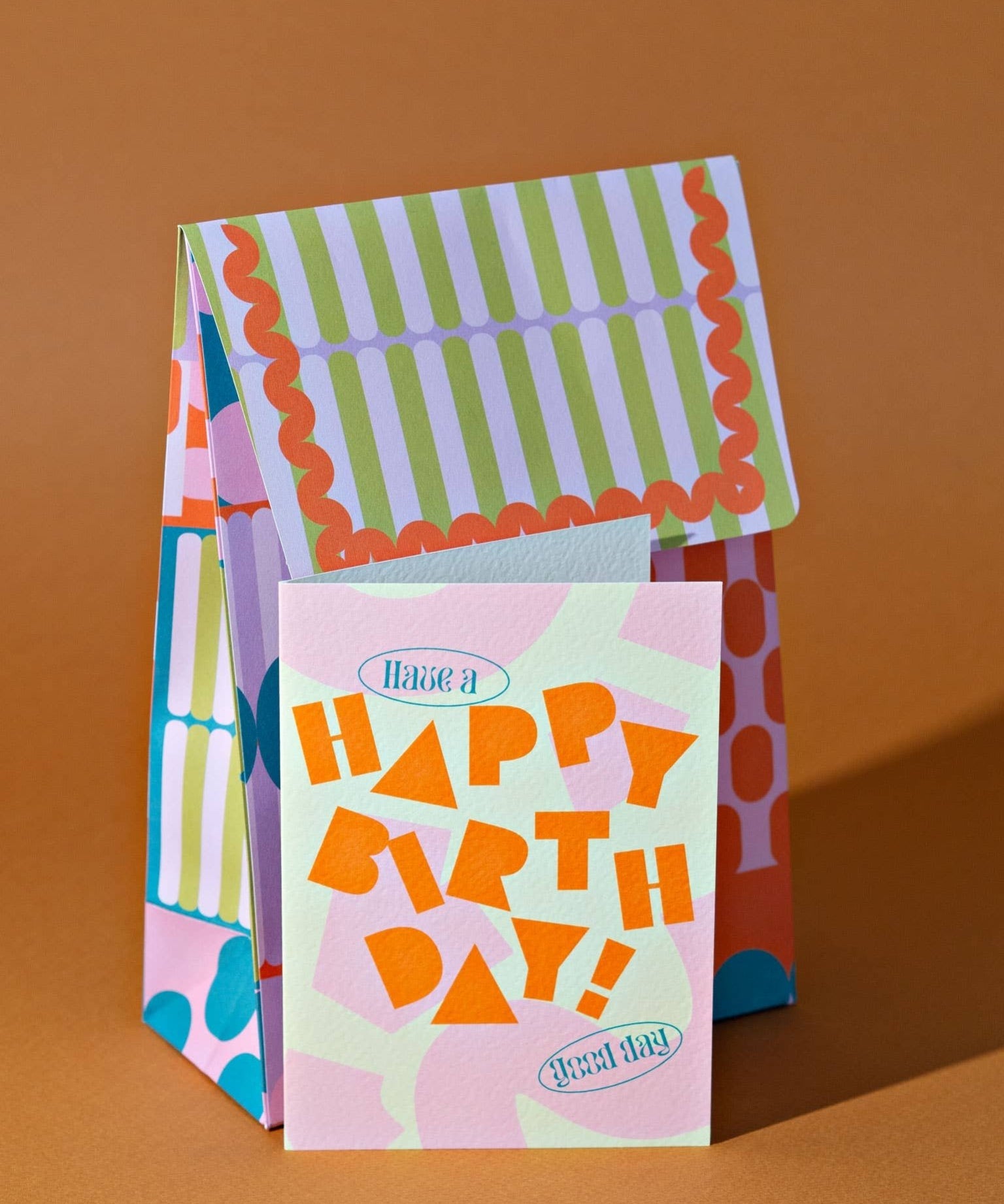 The Completist - HAPPY BIRTHDAY Geburtstagskarte - ROSA ECK - Karte, ,