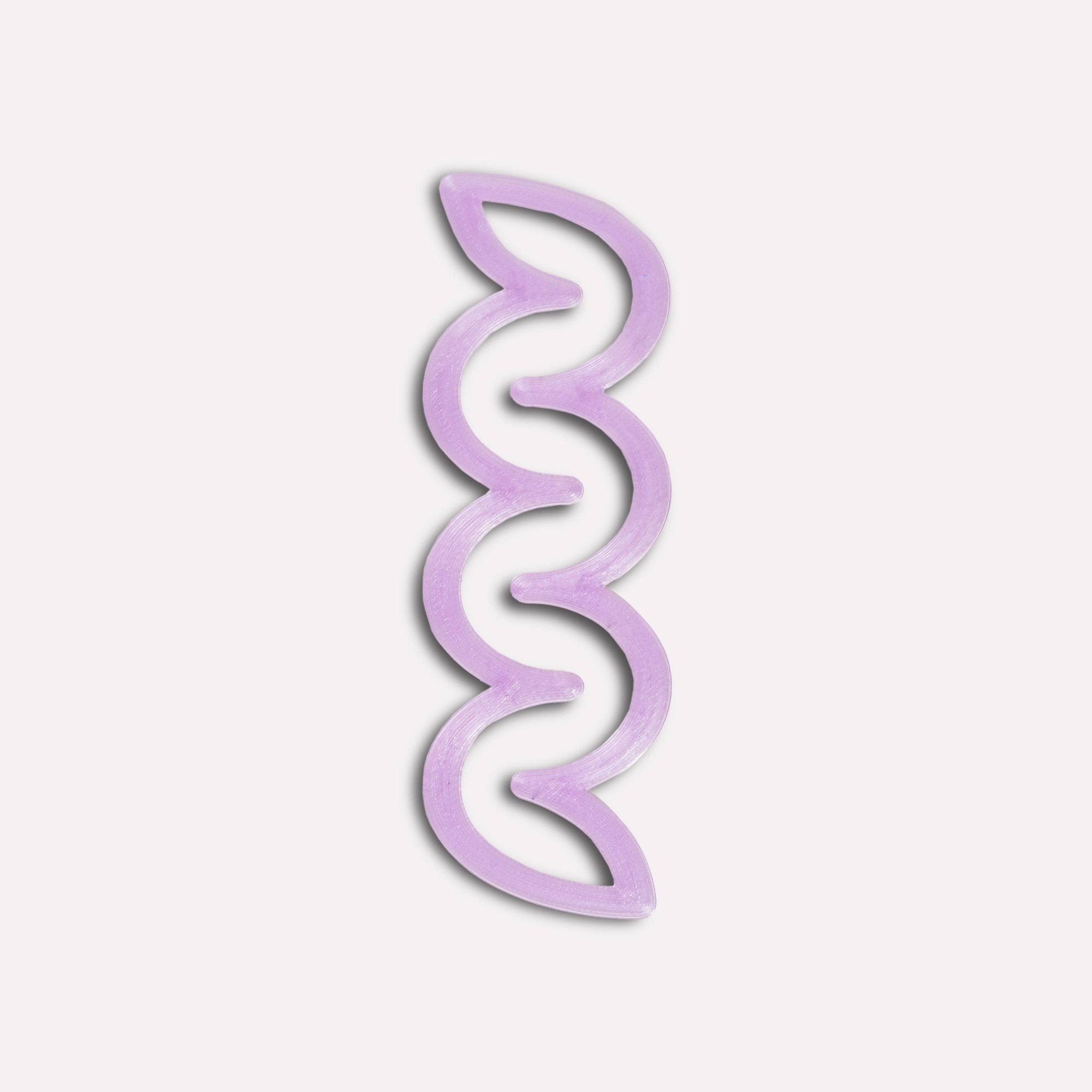 The Completist - HELIX Lesezeichen • Lilac Transluscent - ROSA ECK