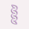 The Completist - HELIX Lesezeichen • Lilac Transluscent - ROSA ECK