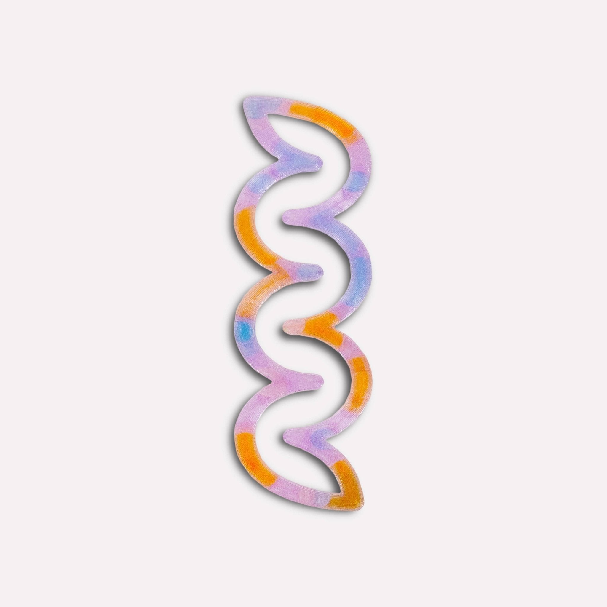 The Completist - HELIX Lesezeichen • Multicolor Transluscent - ROSA ECK