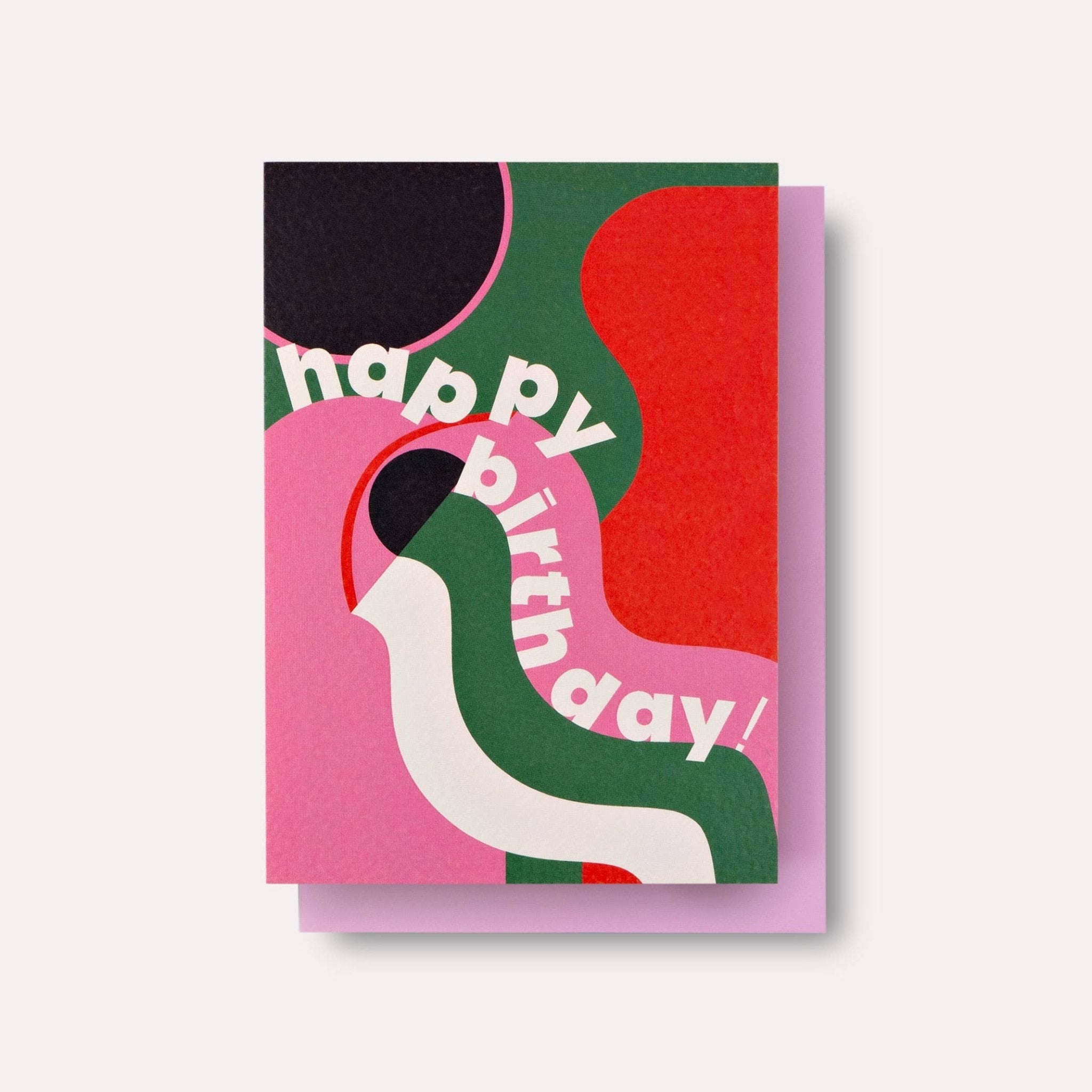 The Completist - LAUREL Geburtstagskarte - ROSA ECK - Karte, ,