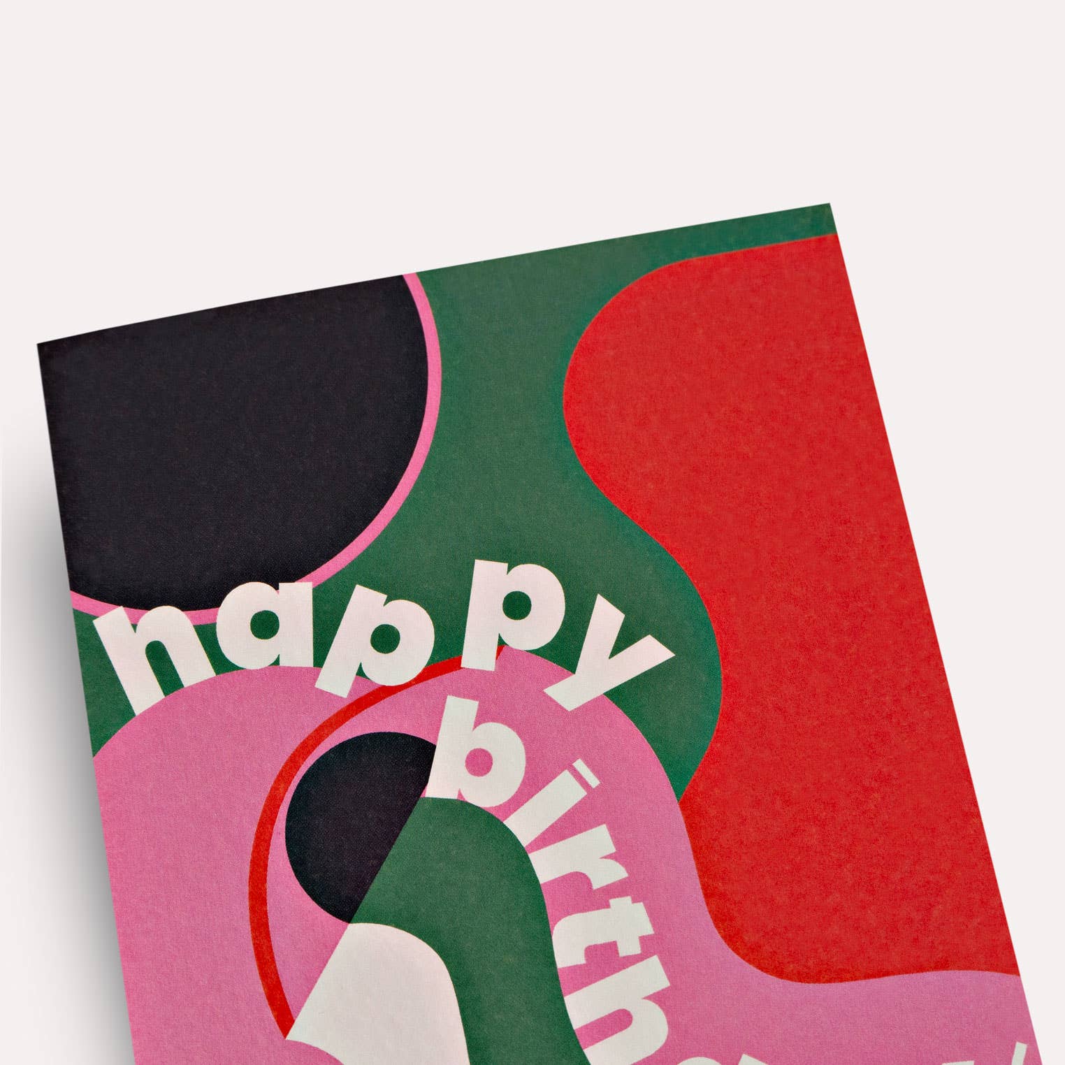 The Completist - LAUREL Geburtstagskarte - ROSA ECK - Karte, ,