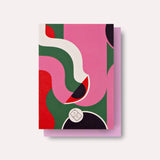 The Completist - LAUREL Geburtstagskarte - ROSA ECK - Karte, ,
