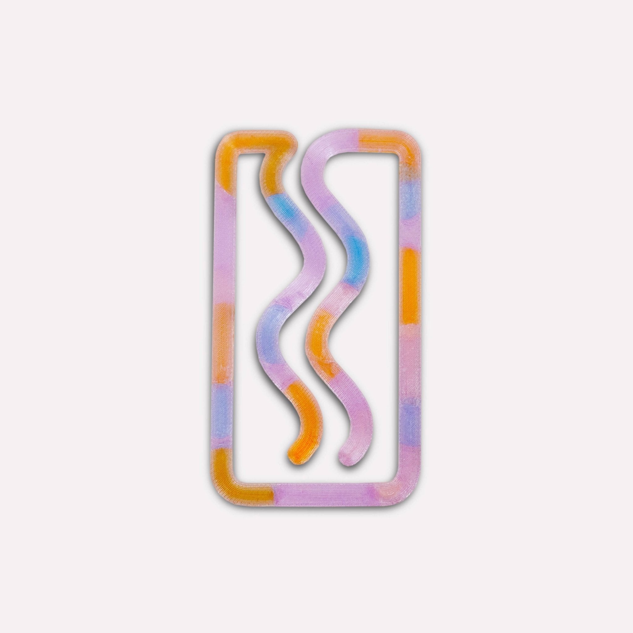 The Completist - MIAMI Lesezeichen • Multicolor Transluscent - ROSA ECK