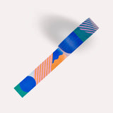 The Completist - MIAMI Washi Tape - ROSA ECK - Klebeband, ,