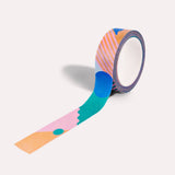 The Completist - MIAMI Washi Tape - ROSA ECK - Klebeband, ,