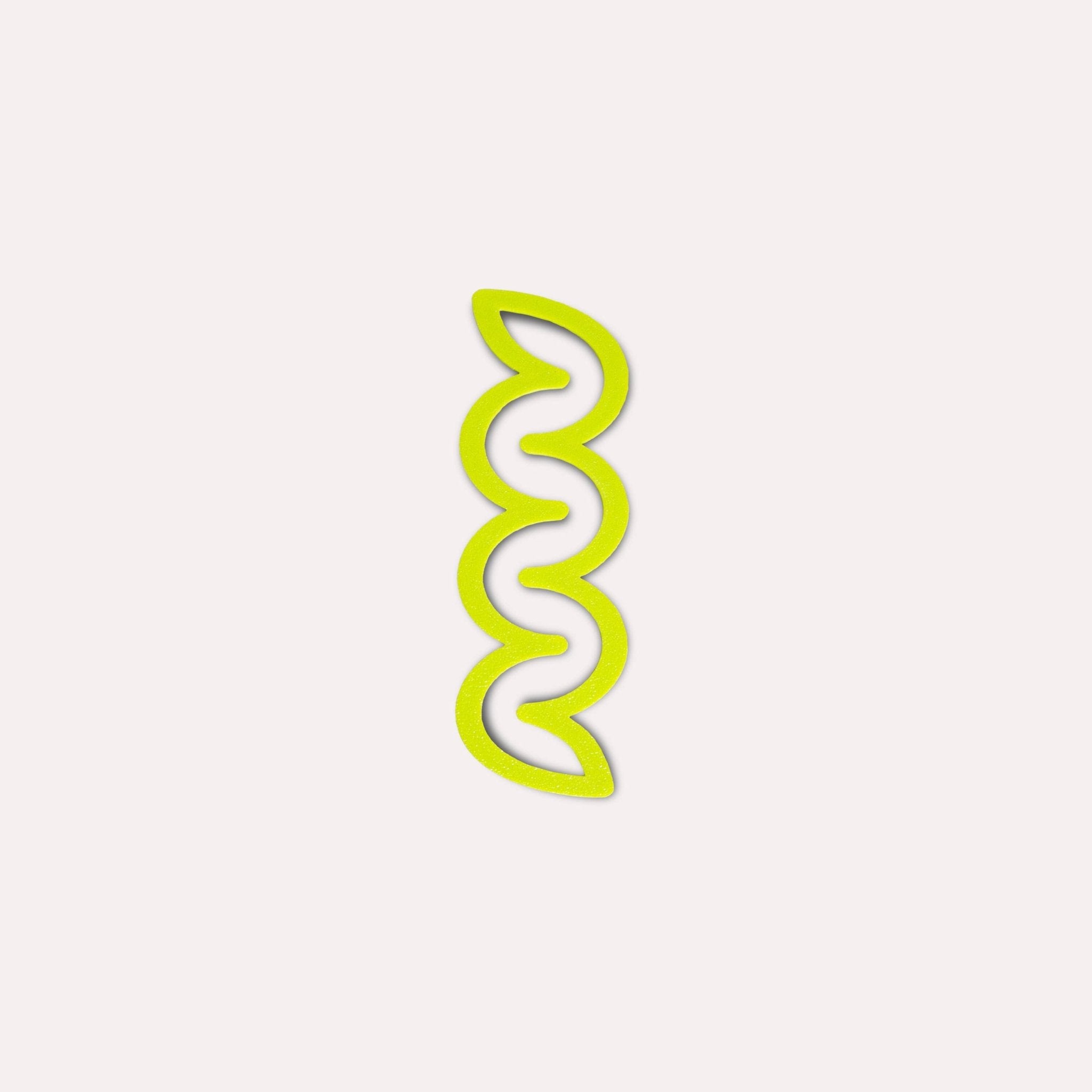 The Completist - MINI - HELIX Kleines Lesezeichen • Chartreuse - ROSA ECK