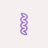 The Completist - MINI - HELIX Kleines Lesezeichen • Lavendel - ROSA ECK