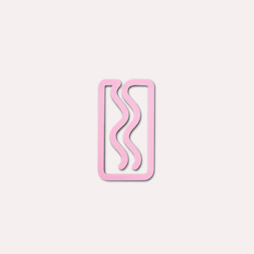 The Completist - MINI - MIAMI Kleines Lesezeichen | Bubblegum - ROSA ECK - Bookmark, Rosa,