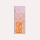 The Completist - MINI - MIAMI Kleines Lesezeichen • Mandarin - ROSA ECK