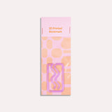The Completist - MINI - MIAMI Kleines Lesezeichen • Multicolor Transluscent - ROSA ECK
