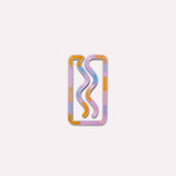 The Completist - MINI - MIAMI Kleines Lesezeichen • Multicolor Transluscent - ROSA ECK