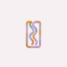 The Completist - MINI - MIAMI Kleines Lesezeichen • Multicolor Transluscent - ROSA ECK