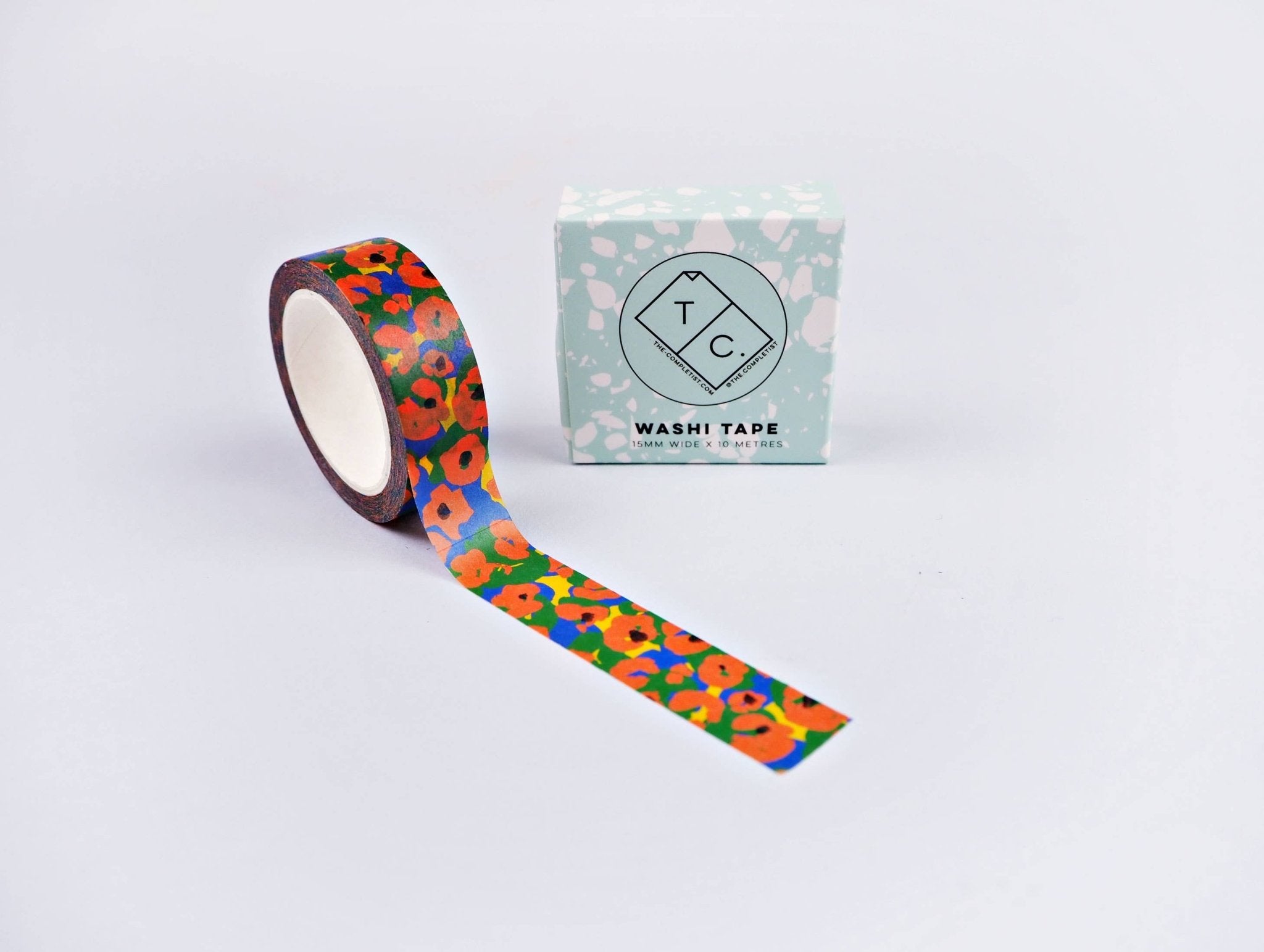 The Completist - PAINTER FLOWER Washi Tape - ROSA ECK