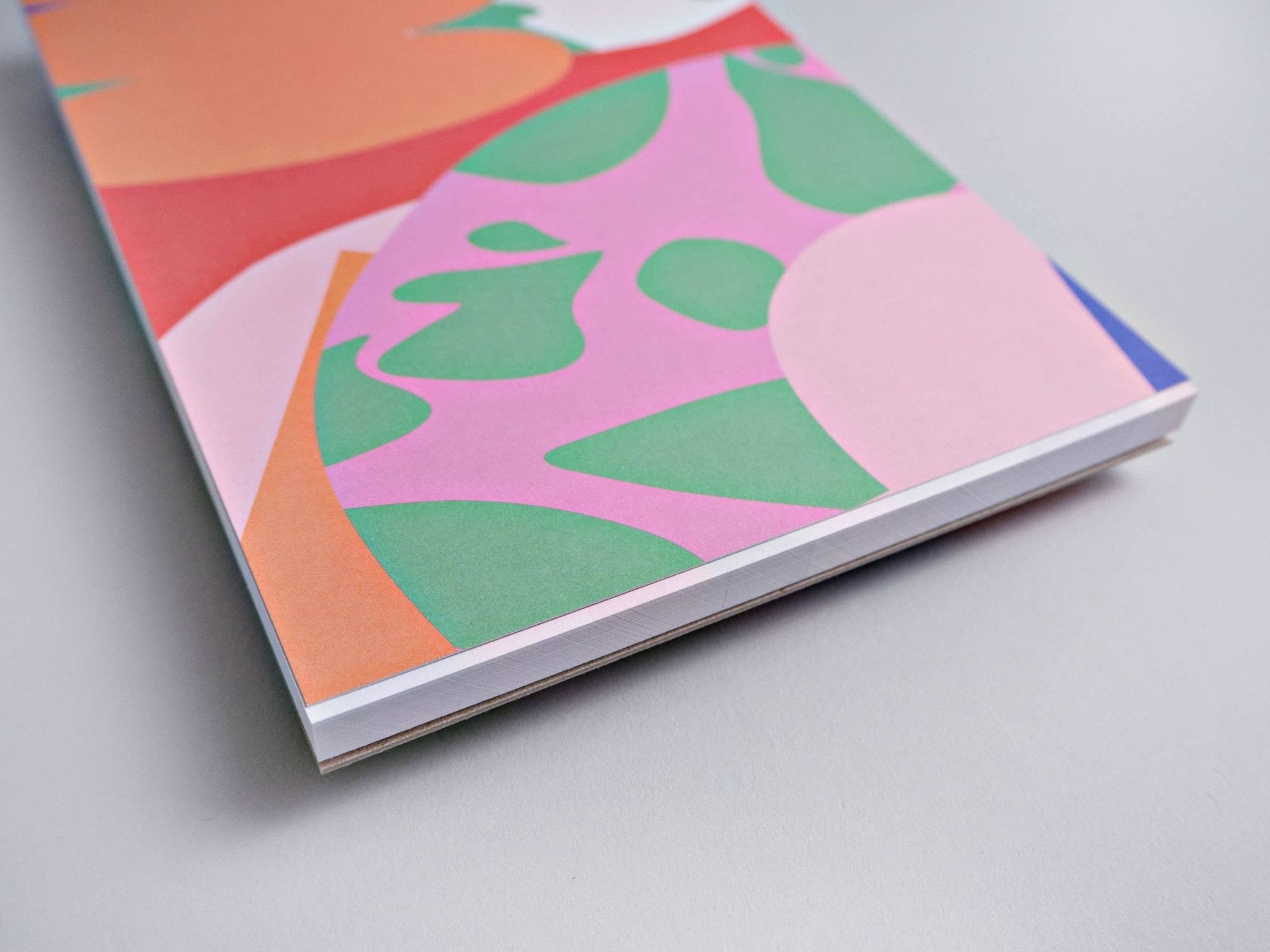The Completist - PALM SPRINGS Tagesplanerblock - ROSA ECK - Block, Notizblock,