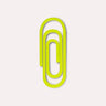The Completist - PAPERCLIP Lesezeichen • Chartreuse - ROSA ECK