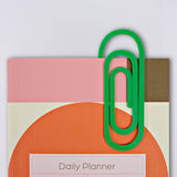 The Completist - PAPERCLIP Lesezeichen | Smaragd - ROSA ECK - Bookmark, Grün,