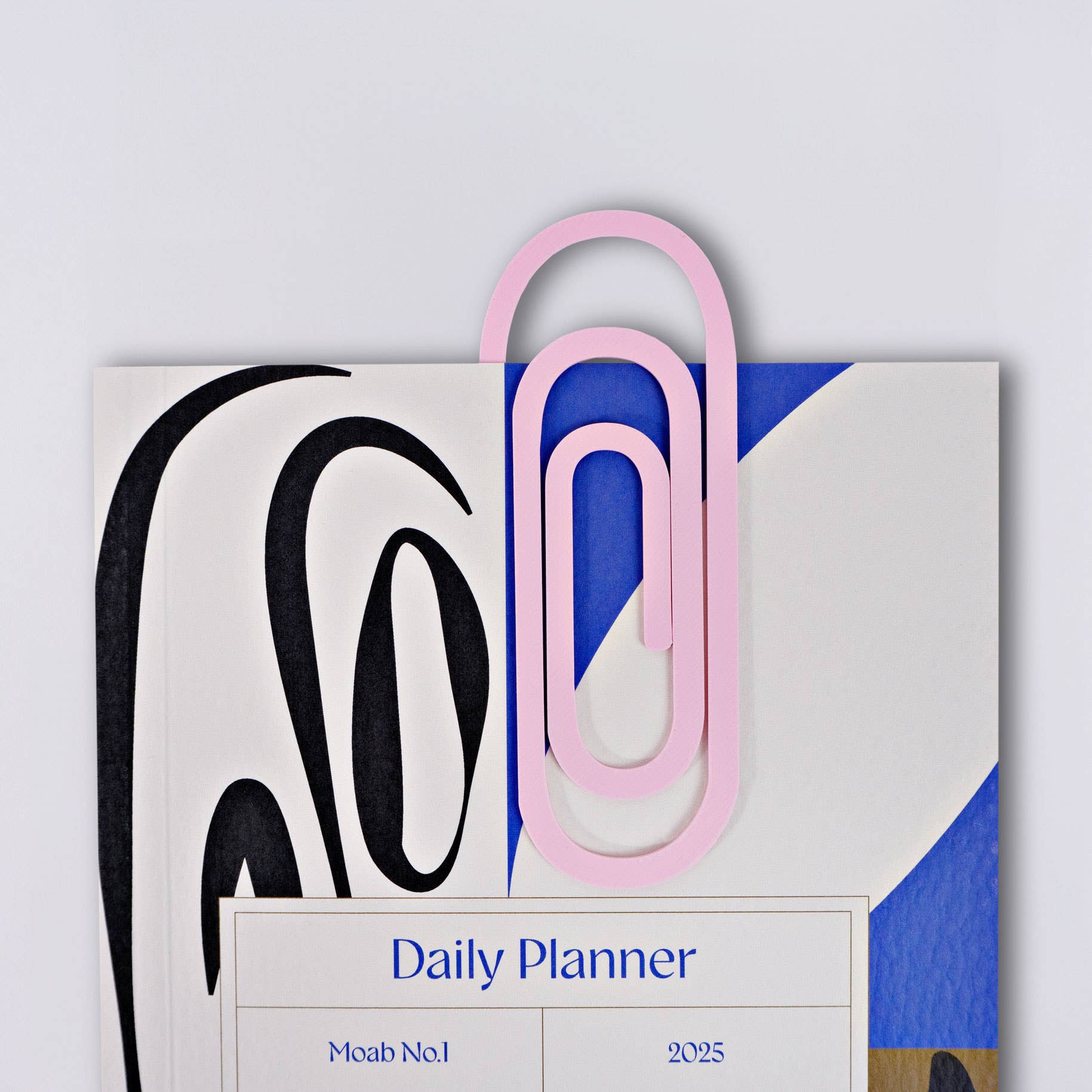 The Completist - PAPERCLIP Lesezeichen • Ultramarin - ROSA ECK