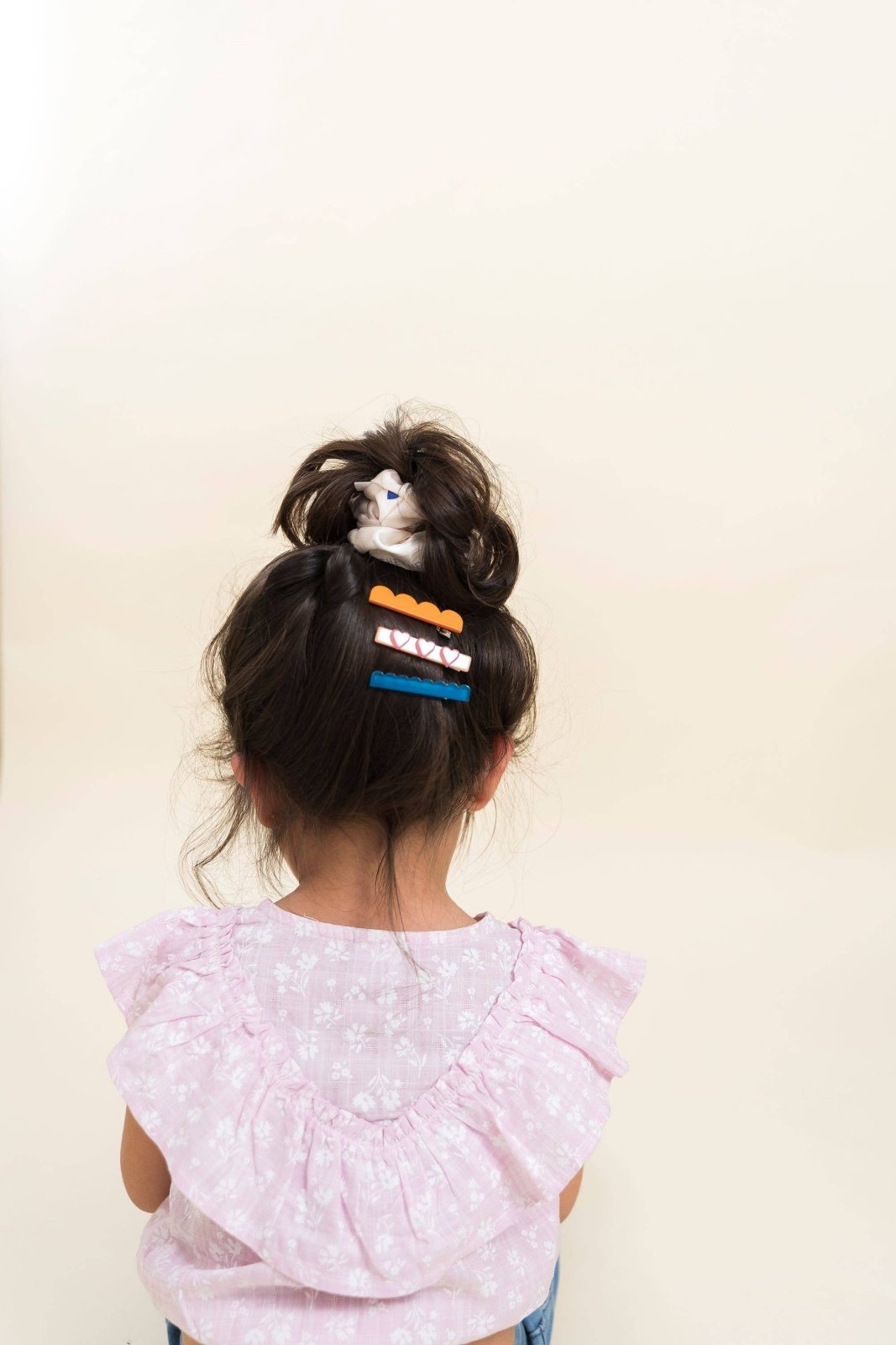 the cotton cloud - Kinder - Haarspangen 3er - Set • Retro - Kinder - Haarspange - ROSA ECK