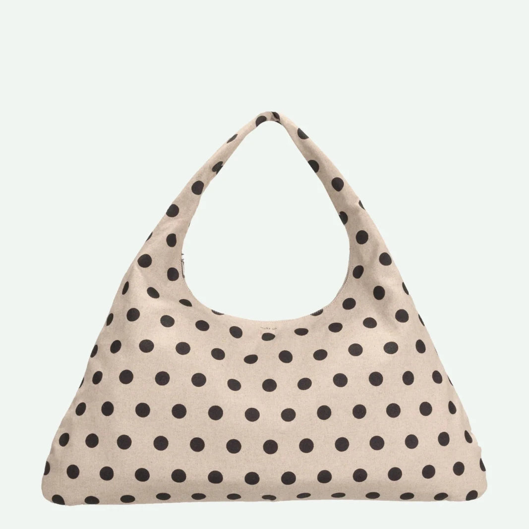 The Sticky Sis Club - CLUB CHIC Große Handtasche • dots - Handtasche - ROSA ECK