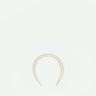 The Sticky Sis Club - CLUB CHIC Haarreif • pearl white - ROSA ECK