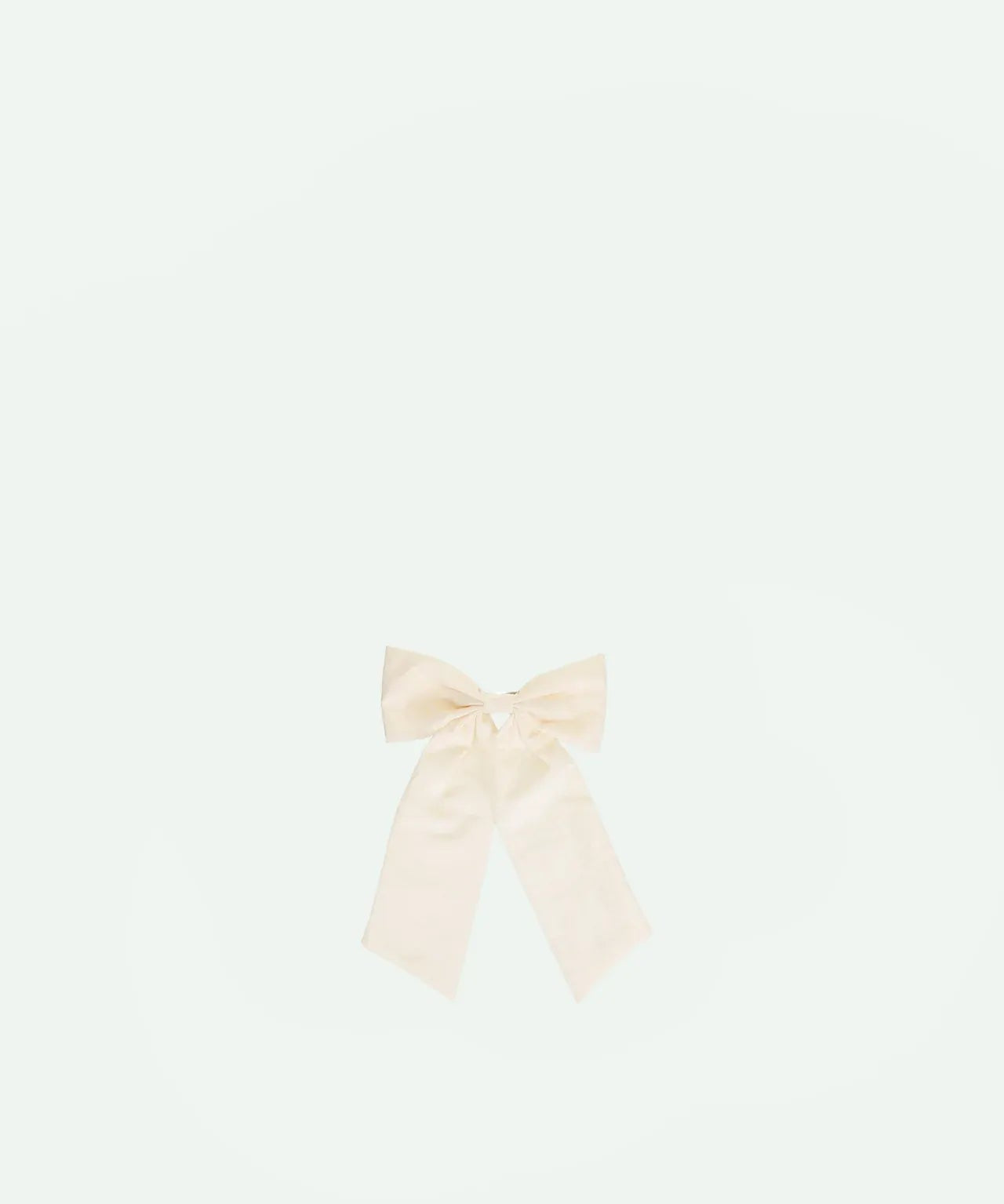 The Sticky Sis Club - CLUB CHIC Haarschleife • pearl white - ROSA ECK