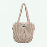 The Sticky Sis Club - Häkeltasche • bone - ROSA ECK