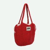The Sticky Sis Club - Häkeltasche • Chili - ROSA ECK