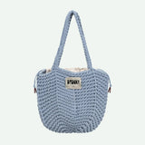 The Sticky Sis Club - Häkeltasche • Sky - ROSA ECK