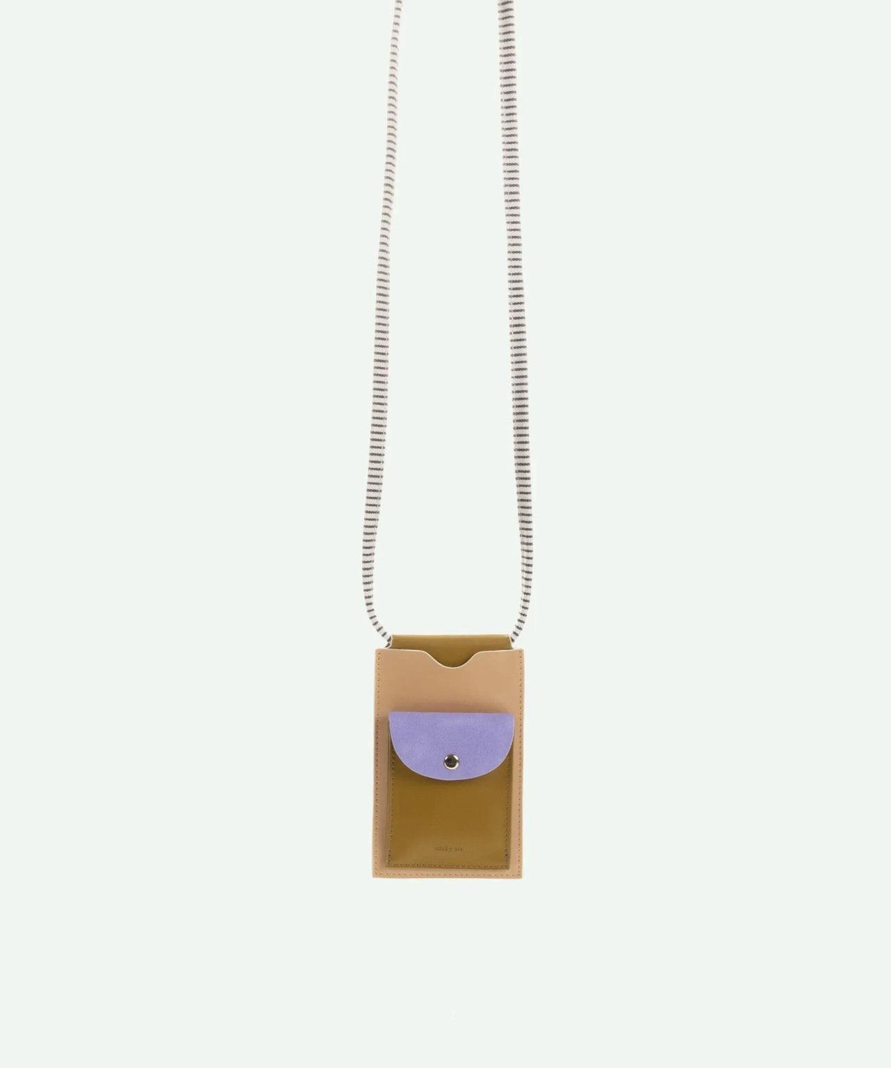 The Sticky Sis Club - IL SOLE COLORE Handytasche • affogato beige + costa green + sunset lilac - Handytasche - ROSA ECK Concept Store