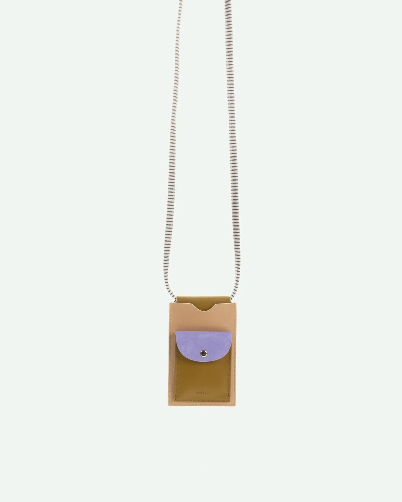 The Sticky Sis Club - IL SOLE COLORE Handytasche • affogato beige + costa green + sunset lilac - Handytasche - ROSA ECK Concept Store