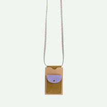 The Sticky Sis Club - IL SOLE COLORE Handytasche • affogato beige + costa green + sunset lilac - Handytasche - ROSA ECK Concept Store