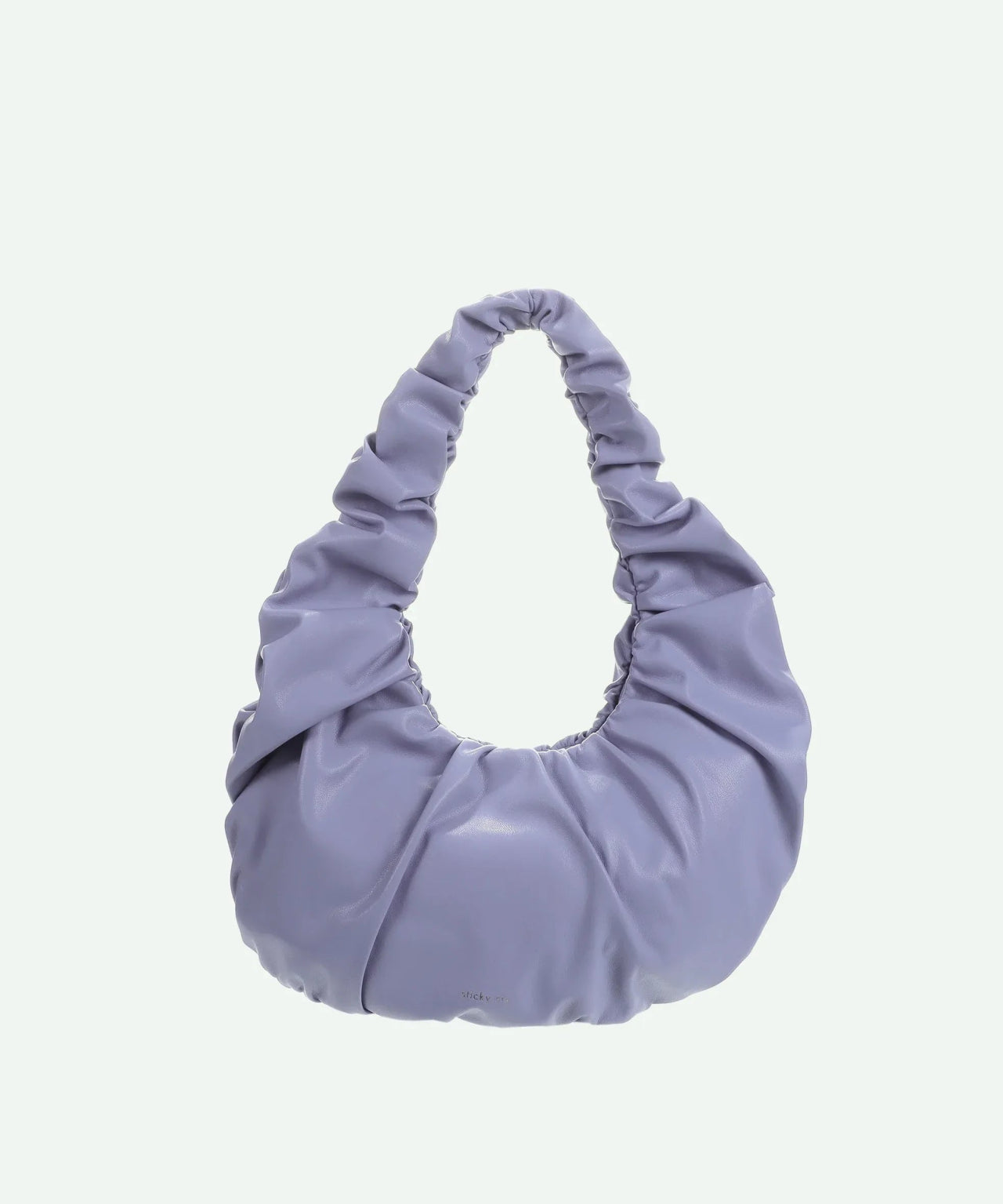 The Sticky Sis Club - IL SOLE croissant hand bag • periwinkle lilac - Handtasche - ROSA ECK Concept Store